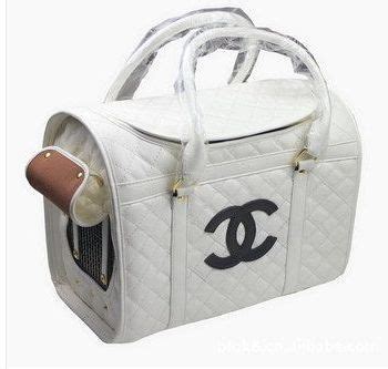 fake chanel dog carrier|designer dog carriers.